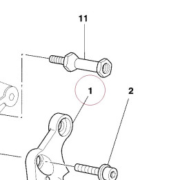 Bracket, side stand 55620211A