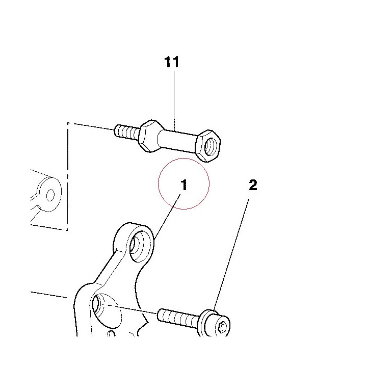 Bracket, side stand 55620211A