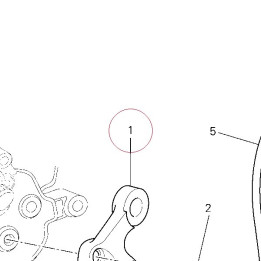 Bracket, side stand 55620341A
