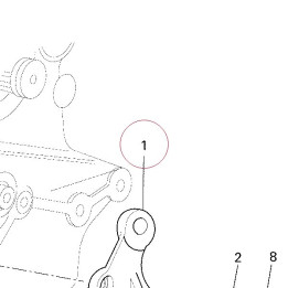 Bracket, side stand 55620371B