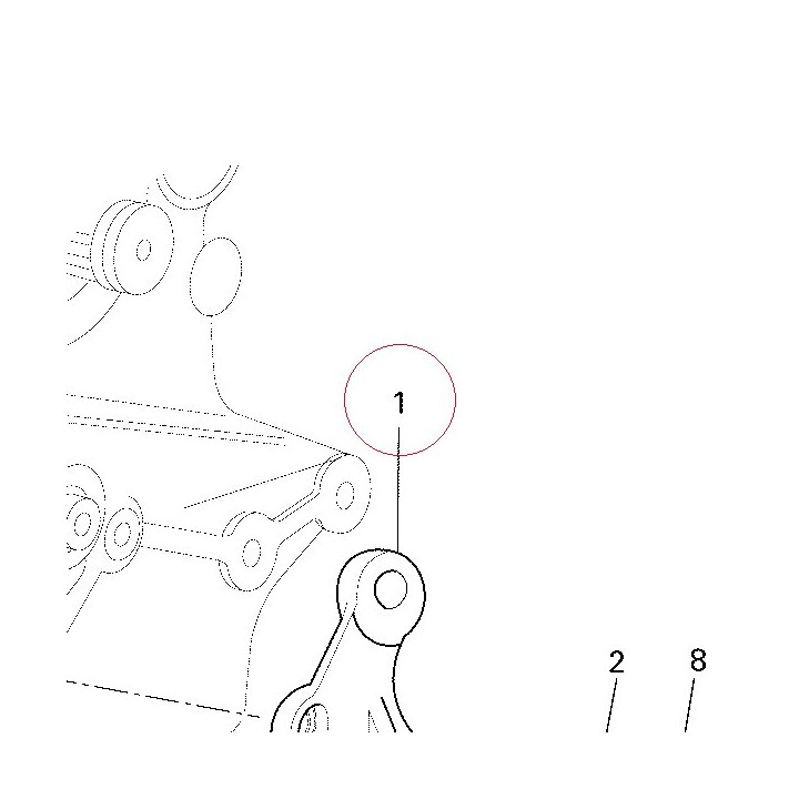 Bracket, side stand 55620371B