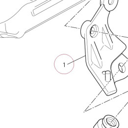 Bracket, side stand 55620511A