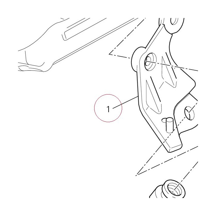 Bracket, side stand 55620511A