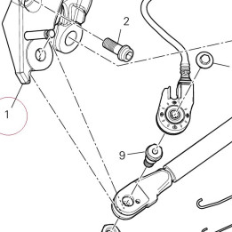 Bracket, side stand 55620721BA