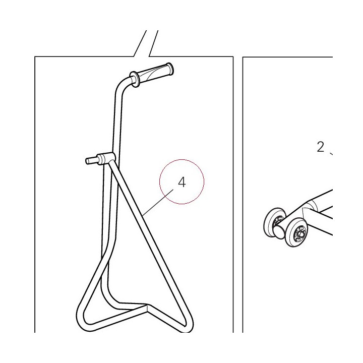Side stand 55621042AA