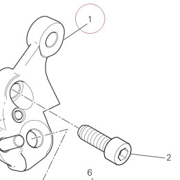 Bracket, side stand 55621052AA