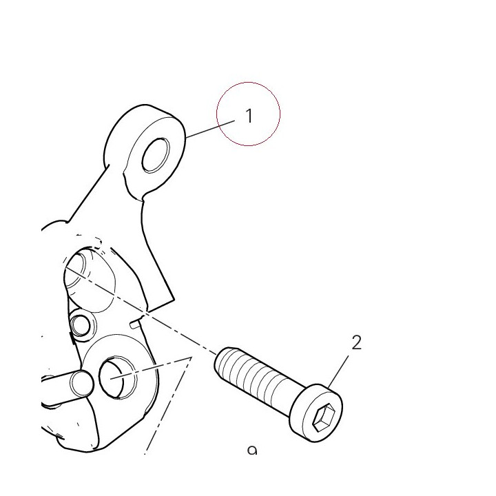 Bracket, side stand 55621072AA
