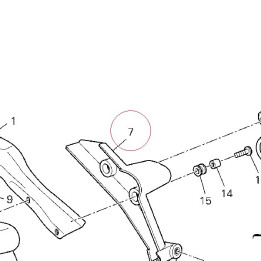 Bracket, right flasher light 56110421A