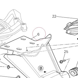 Plate holder 56110461C