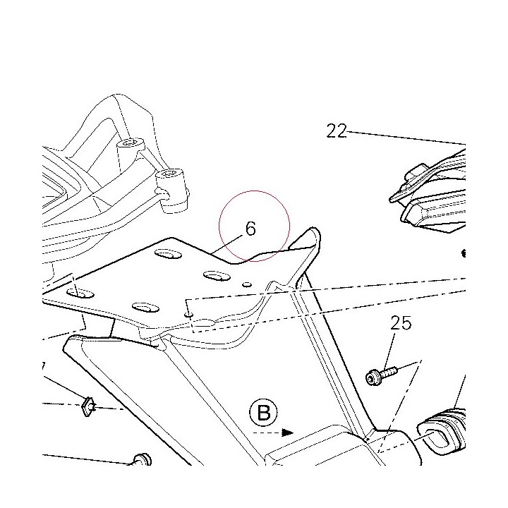 Plate holder 56110461C