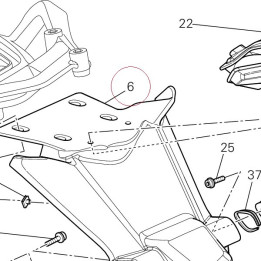Plate holder 56110461D