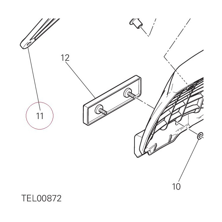 Plate holder 56110501B