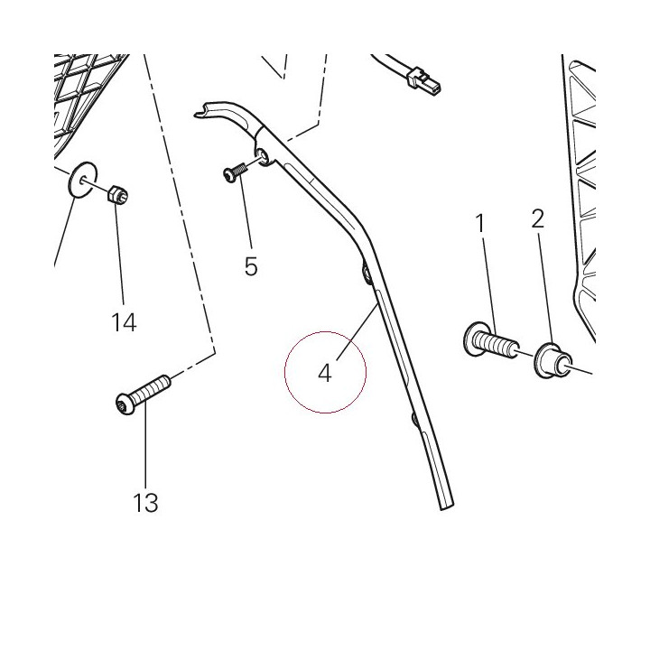 Guide, cable 56113151A