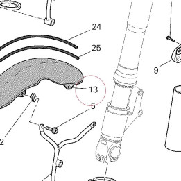 Front mudguard 56410561AC