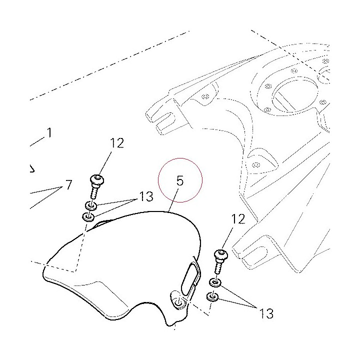 Front mudguard 56410701A