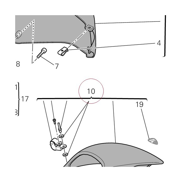 Front mudguard 56410741AP