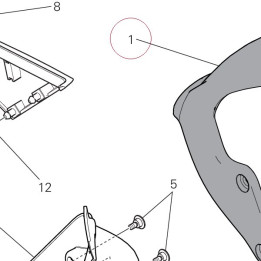 Front mudguard 56411271BP