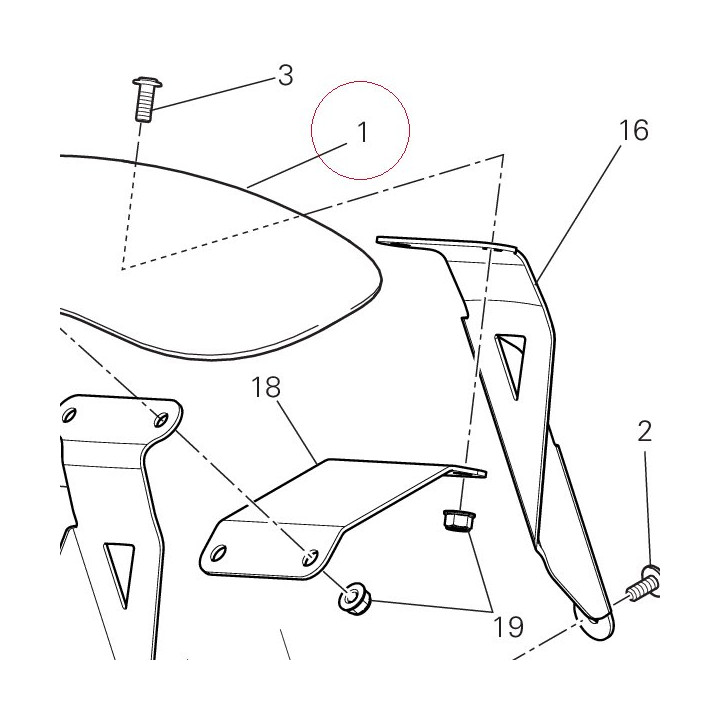 Front mudguard 56411351AA