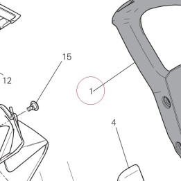 Front mudguard grey 56411541AV