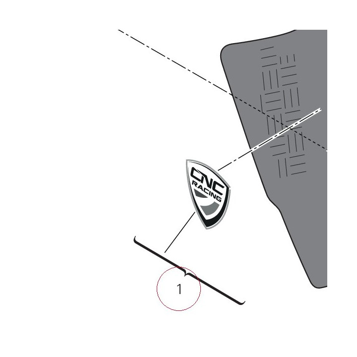 Front mudguard 56416662AE