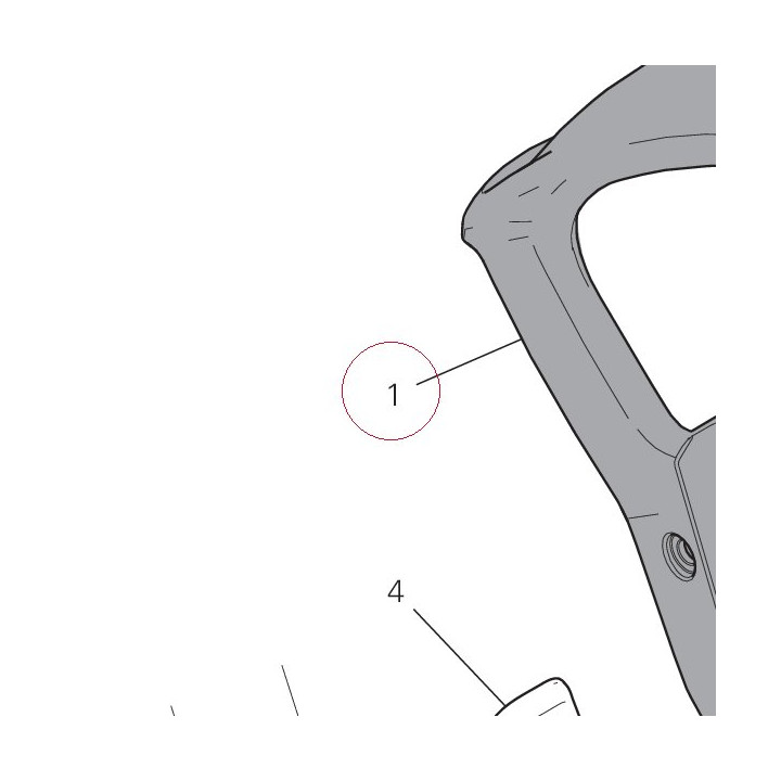 Front mudguard yellow 56416681AY