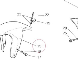 Front mudguard 56420611AN