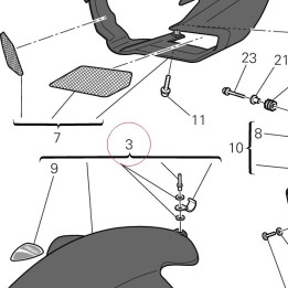 Front mudguard 56420621CA