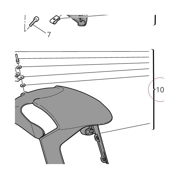 Front mudguard 56420842AA