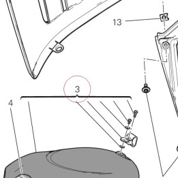 Front mudguard 56420911AA