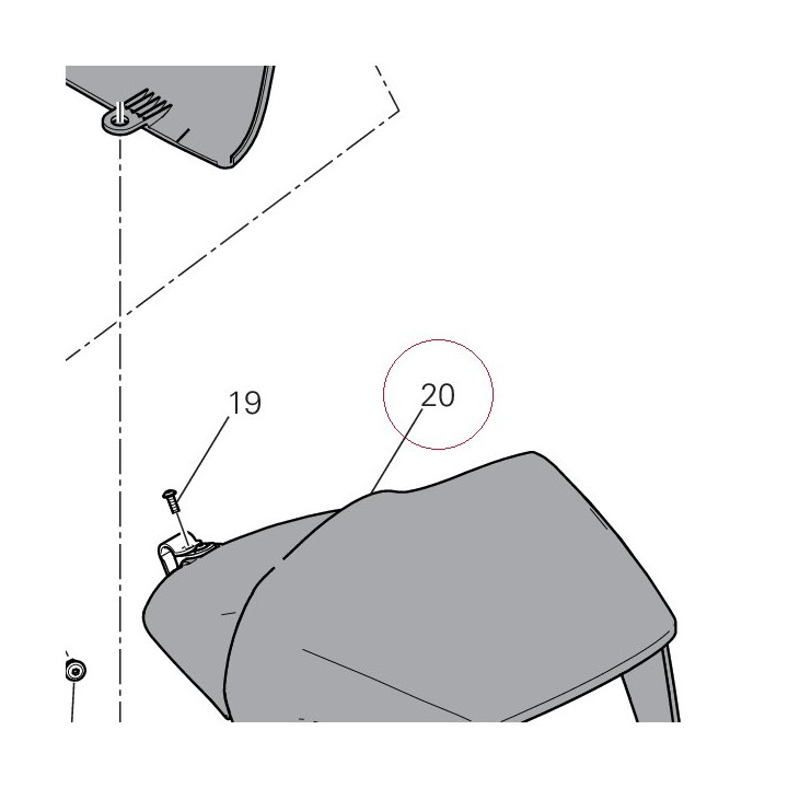 Front mudguard 56421401AK