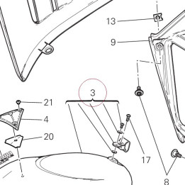 Front mudguard 56421551AA