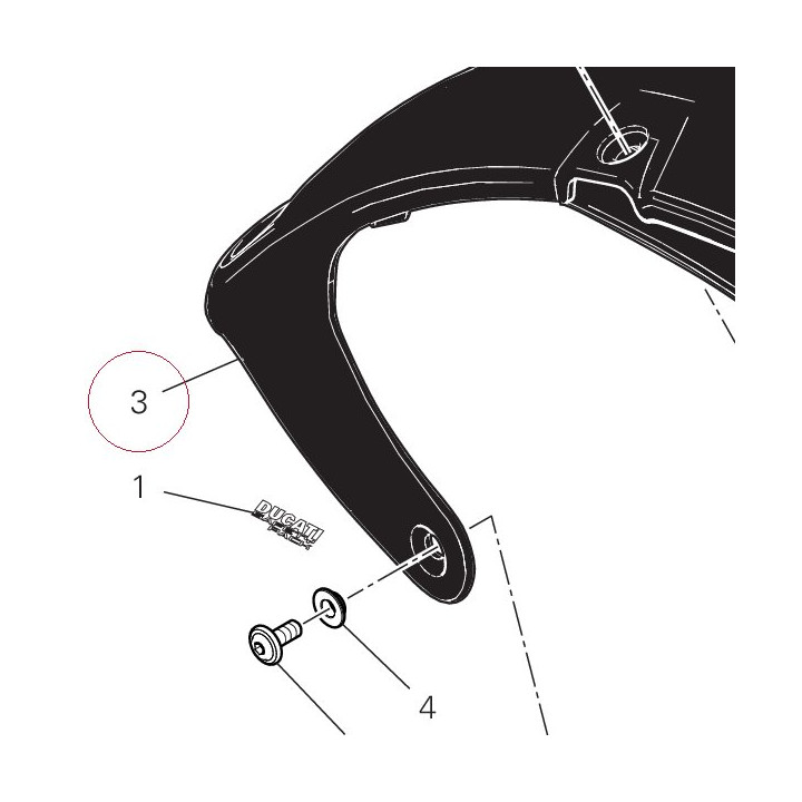 Front fender, black 56426531AB
