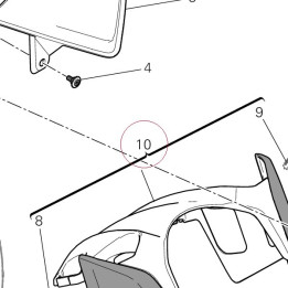 Front fender red 564P1031AA