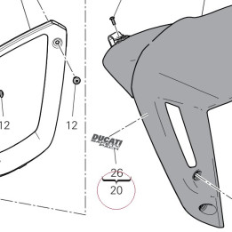 Front mudguard 564P1402AJ