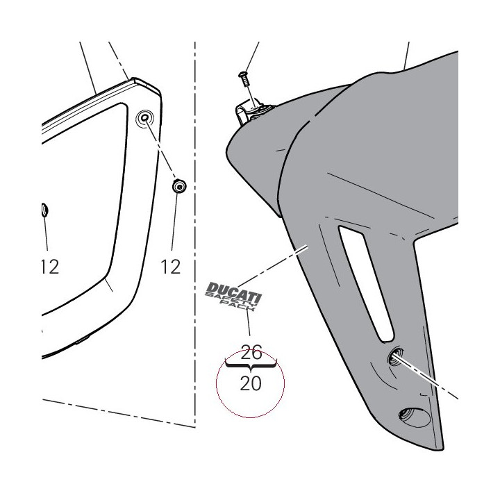 Front mudguard black matt 564P1403AK