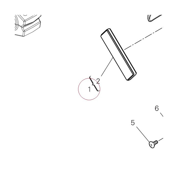 Front mudguard 564P7181AA