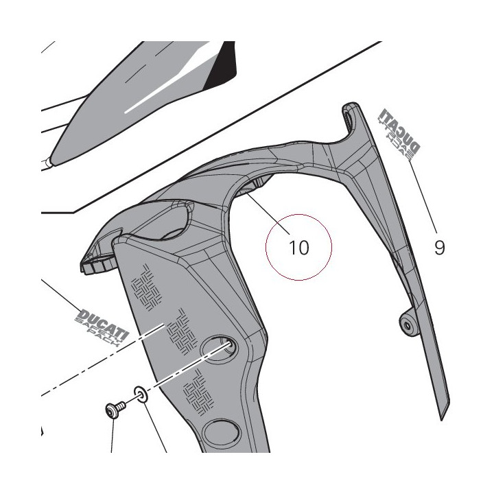 Front mudguard 564Z0081A