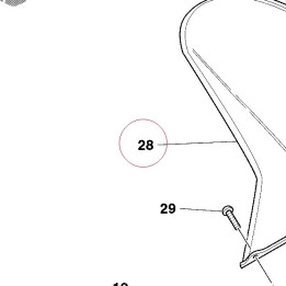 Rear mudguard 56510111A