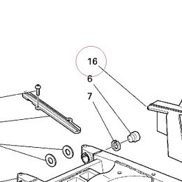 Rear mudguard 56510301A