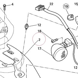 Rear mudguard 56510372AA