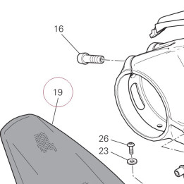 Rear mudguard 56510641AA