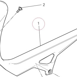 Rear mudguard 56510761A