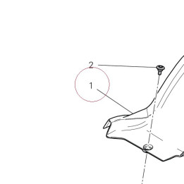 Rear mudguard 56511353B