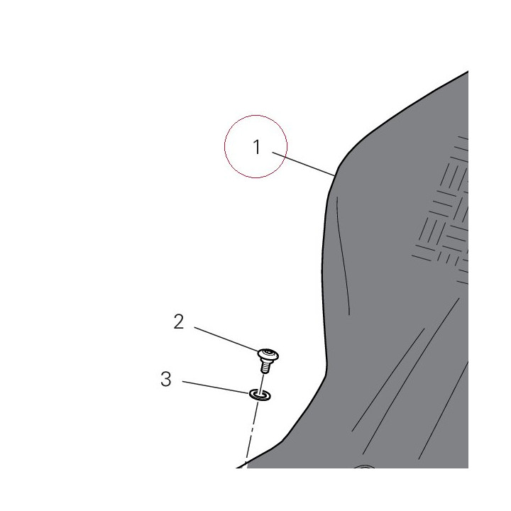 Rear mudguard 56511481AA