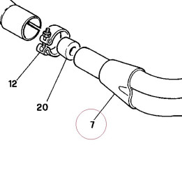 Exhaust pipe 57010132A