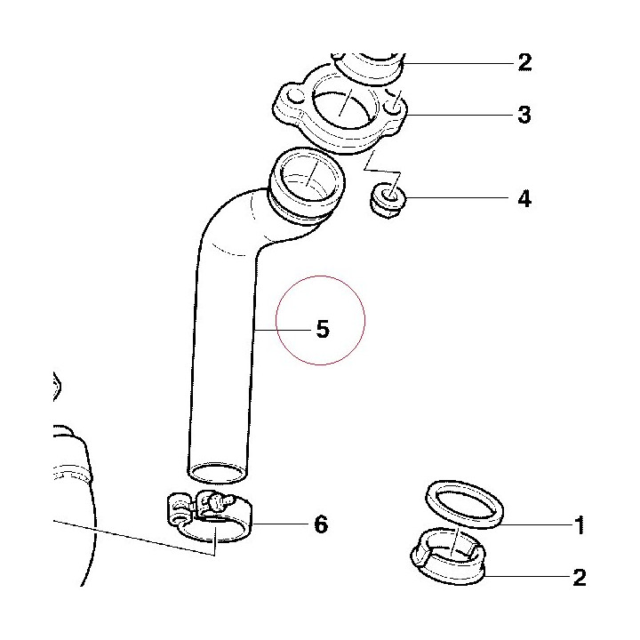 Exhaust manifold 57110381A