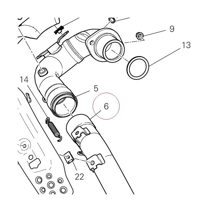 Pipe, exhaust 57114932AA
