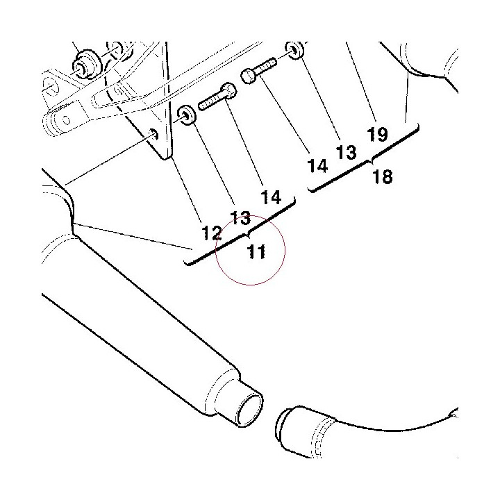 Right silencer 57310472A