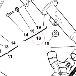 Left silencer 57410463B