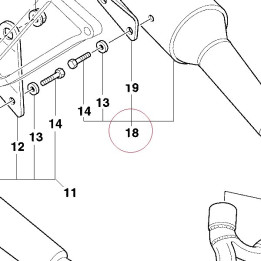 Left silencer 57410473A